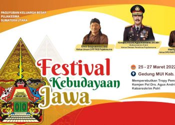 Poster acara Festival Kebudayaan Jawa.