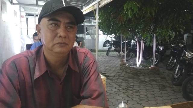 Ketua OKK DPC Partai Gerindra Kota Siantar, Panusunan Sinaga.