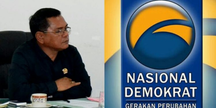 Ketua DPD Nasdem kota Siantar, Frans Herbert Siahaan. (isiantar/nda).