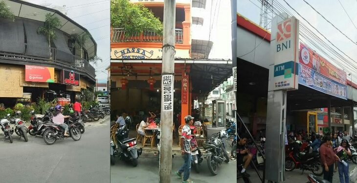 Tiga gedung melanggar IMB yang akan ditegur Pemko Siantar. (isiantar/nda).