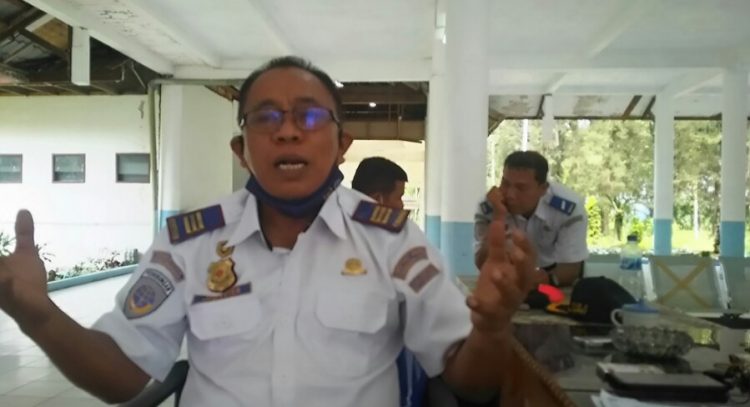 Korsatpel Terminal Tipe A Tanjung Pinggir, Jumanter Pangaribuan. (isiantar/nda).