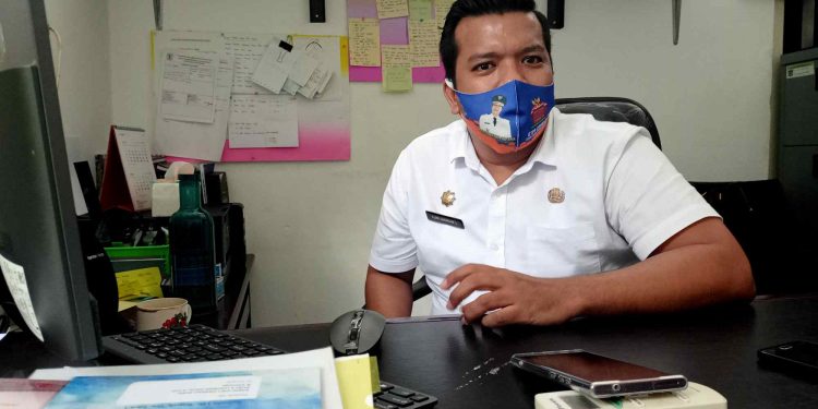 Kepala Bidang Aset BPKD Kota Siantar, Alwi Adrian Lumbangaol. (isiantar/nda).