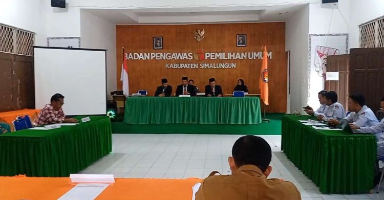 Sidang Bawaslu Simalungun