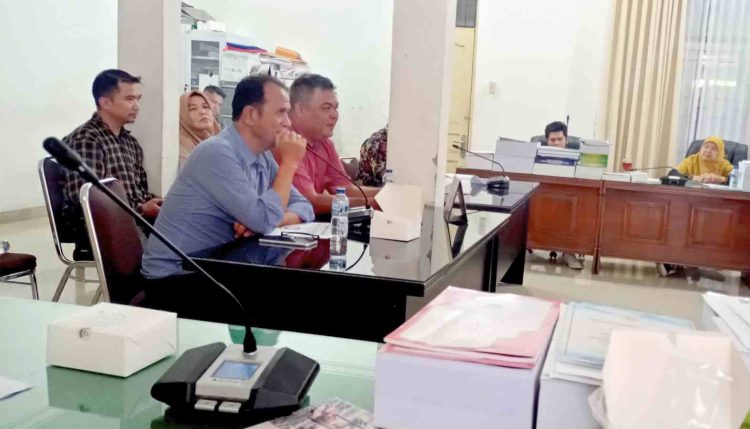 Dirut PD Pasar Horas Jaya, Bolmen Silalahi.
