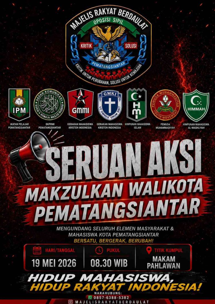 Flyer yang dipersoalkan.
